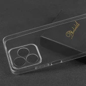 Realme C53 Kılıf Zore Şeffaf Süper Silikon Kapak - 3
