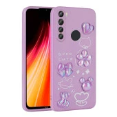 Xiaomi Redmi Note 8 Kılıf Kabartma Figürlü Parlak Zore Toys Silikon Kapak - 2