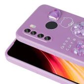 Xiaomi Redmi Note 8 Kılıf Kabartma Figürlü Parlak Zore Toys Silikon Kapak - 4