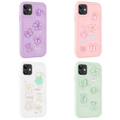 Apple iPhone 11 Kılıf Kabartma Figürlü Parlak Zore Toys Silikon Kapak thumbnail 3