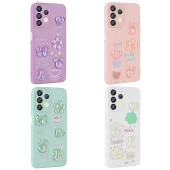 Samsung Galaxy A13 4G Kılıf Kabartma Figürlü Parlak Zore Toys Silikon Kapak thumbnail 3