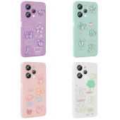 Xiaomi Redmi 12 4G Kılıf Kabartma Figürlü Parlak Zore Toys Silikon Kapak thumbnail 3