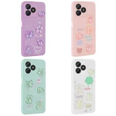 Realme C53 Kılıf Kabartma Figürlü Parlak Zore Toys Silikon Kapak - 3