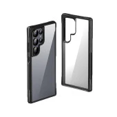 Samsung Galaxy S24 Ultra Kılıf Şeffaf Sert PC Arka Yüzey Tasarımlı Zore Edo Kapak thumbnail 2