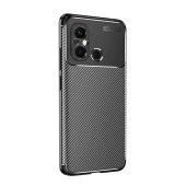 Xiaomi Redmi 12C Kılıf Zore Karbon Görünümlü Negro Silikon Kapak thumbnail 2