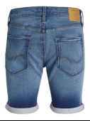 JACK JONES Rick Model Likralı Erkek Kot Şort 12250168 - 3