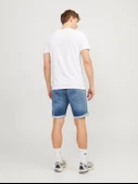 JACK JONES Rick Model Likralı Erkek Kot Şort 12250168 - 4
