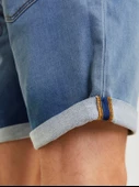 JACK JONES Rick Model Likralı Erkek Kot Şort 12250168 - 6