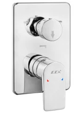 ECA Dalia Ankastre Banyo Bataryası Sıva Üstü 3 Yollu 102167342-K thumbnail 1