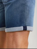 JACK JONES Rick Model Likralı Erkek Kot Şort 12250169 - 5