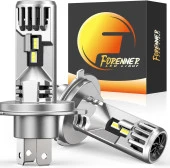 Fahren H4 New Forenner 120W 22000 Lümen 6500K Mini Boy LED Ampül - 1