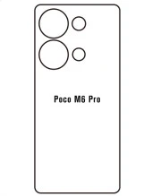 Poco M6 Pro (2024) Uyumlu Ön+Arka Body Şeffaf Ultra koruyucu Nano Jelatin thumbnail 3