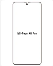 Poco X6 Pro Uyumlu Ön+Arka Body Şeffaf Ultra koruyucu Nano Jelatin - 2