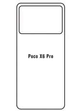 Poco X6 Pro Uyumlu Ön+Arka Body Şeffaf Ultra koruyucu Nano Jelatin - 3