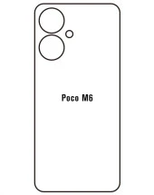 Poco M6 Uyumlu Ön+Arka Body Şeffaf Ultra koruyucu Nano Jelatin - 3