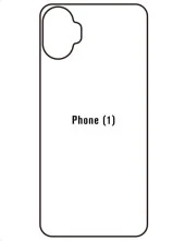 Nothing Phone 1 Uyumlu Ön+Arka Body Şeffaf Ultra koruyucu Nano Jelatin - 3