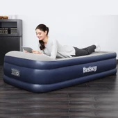 Bestway 67628 3 Katlı Pompalı Tek kişilik Şişme Yatak - 1