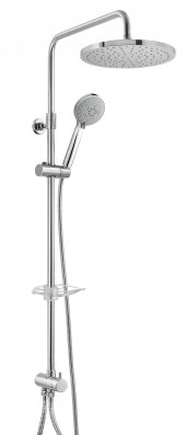 ECA Myra Plus Teleskobik Kolonlu Banyo Tepe Duş Seti Yuvarlak Takım 102158041 - 1