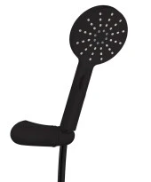 ECA Purity Plus Mafsallı Duş Seti Banyo Üst Takımı Mat Siyah 102117401C1 - 1
