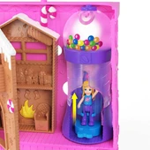 HNB03 Polly Pocket Pollyville Şeker Dükkanı Oyun Seti - 4