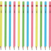 Rotring Neon Renklerde Kurşun Kalem 12'Li Paket - 1