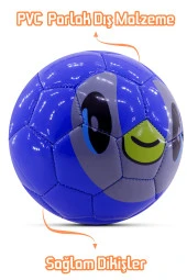 Hentbol Topu Renkli Parlak Katman Mini Futbol Topu No:1 İç Mekan Minik Top - 4