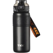 Tkk Çelik Termos Matara 500ML Siyah - 1