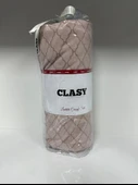 Clasy Ranforce Lastikli Çarşaf Seti Çift Kişilik Desenli Sütlü Kahve flz12 - 1