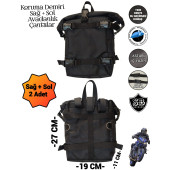 MOTORSİKLET KORUMA DEMİRİ DİKDÖRTGEN AVADANLIK ÇANTALARI - 3