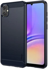 Samsung Galaxy A05 4g Tpu Kılıf Karbon Fiber Doku Telefon Kılıfı Mofı Jk Tpu Serisi-1 Mavi - 1