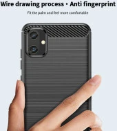 Samsung Galaxy A05 4g Tpu Kılıf Karbon Fiber Doku Telefon Kılıfı Mofı Jk Tpu Serisi-1 Mavi - 7