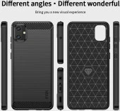 Samsung Galaxy A05 4g Tpu Kılıf Karbon Fiber Doku Telefon Kılıfı Mofı Jk Tpu Serisi-1 Mavi - 8