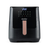 Simfer Sk-6704 Air Fry Smart Siyah 8L Dijital - 4