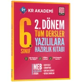 6. Sınıf 2. Dönem Tüm Dersler Yazılılara Hazırlık Kitabı KR Akademi Yayınları - 1