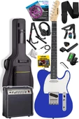 Midex TLX-50BL-30AMP Tele Kasa Maple Klavye 2 Single-Coil 30W Amfili Elektro Gitar - 1