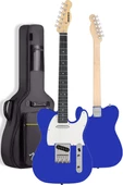 Midex TLX-50BL-30AMP Tele Kasa Maple Klavye 2 Single-Coil 30W Amfili Elektro Gitar - 3