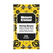 Nova Color Toz Kumaş Boyası 12g Sarı - 1