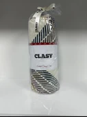 Clasy Ranforce Lastikli Çarşaf Seti Çift Kişilik Çizgili Renkli - 1