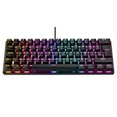 Rampage PLOWER K60 Siyah 12 Işık Modlu Mekanik Bilek Destekli Red Switch Gaming Oyuncu Klavye - 5