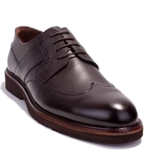 Dagoster DMA08-621 Kahve Ortopedik Klasik  Erkek Deri Ayakkabı thumbnail 1