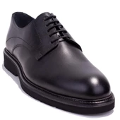 Dagoster DMA08-623 Siyah Ortopedik Günlük Erkek Deri Ayakkabı thumbnail 1