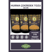 Hurma Aşkı Acve Hurma Çekirdeği Tozu 3X300 Gr - 1