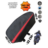 MOTORSİKLET YAN KORUMA DEMİRİ AVADANLIK ÇANTALARI 1900 DENYE - 1
