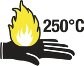 Delta Plus KPG10 Isıya Dayanıklı Kevlar İş Eldiveni - 3