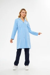 Öğrenci Önlüğü Alpaka Bayan Mavi thumbnail 1