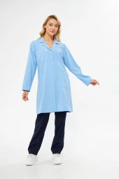 Öğrenci Önlüğü Alpaka Bayan Mavi thumbnail 5