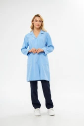 Öğrenci Önlüğü Alpaka Bayan Mavi thumbnail 8