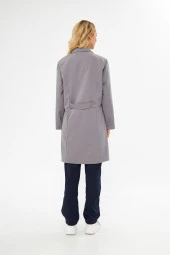 Hastane Önlüğü Alpaka Bayan Gri - 7
