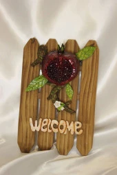 Welcome Narlı Kapı Süsü Hoşgeldiniz Kırık Nar thumbnail 4