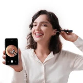 BEBIRD NOTE 5 10MP KAMERA 3.2MM LENS ROBOTİC BAŞLIK ŞARJLI WIFI GÖRÜNTÜLÜ KULAK TEMİZLEYİCİ (6 ADET BAŞLIK DAHİL) thumbnail 3